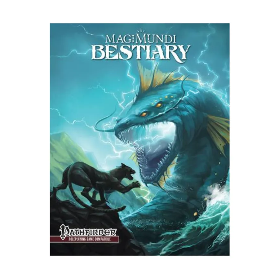 

Magimundi Bestiary, Pathfinder - Rulebooks, Sourcebooks & Supplements (Inexorable Media), твердый переплет