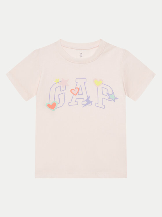 

Футболка обычного кроя 710283-04 Gap, розовый
