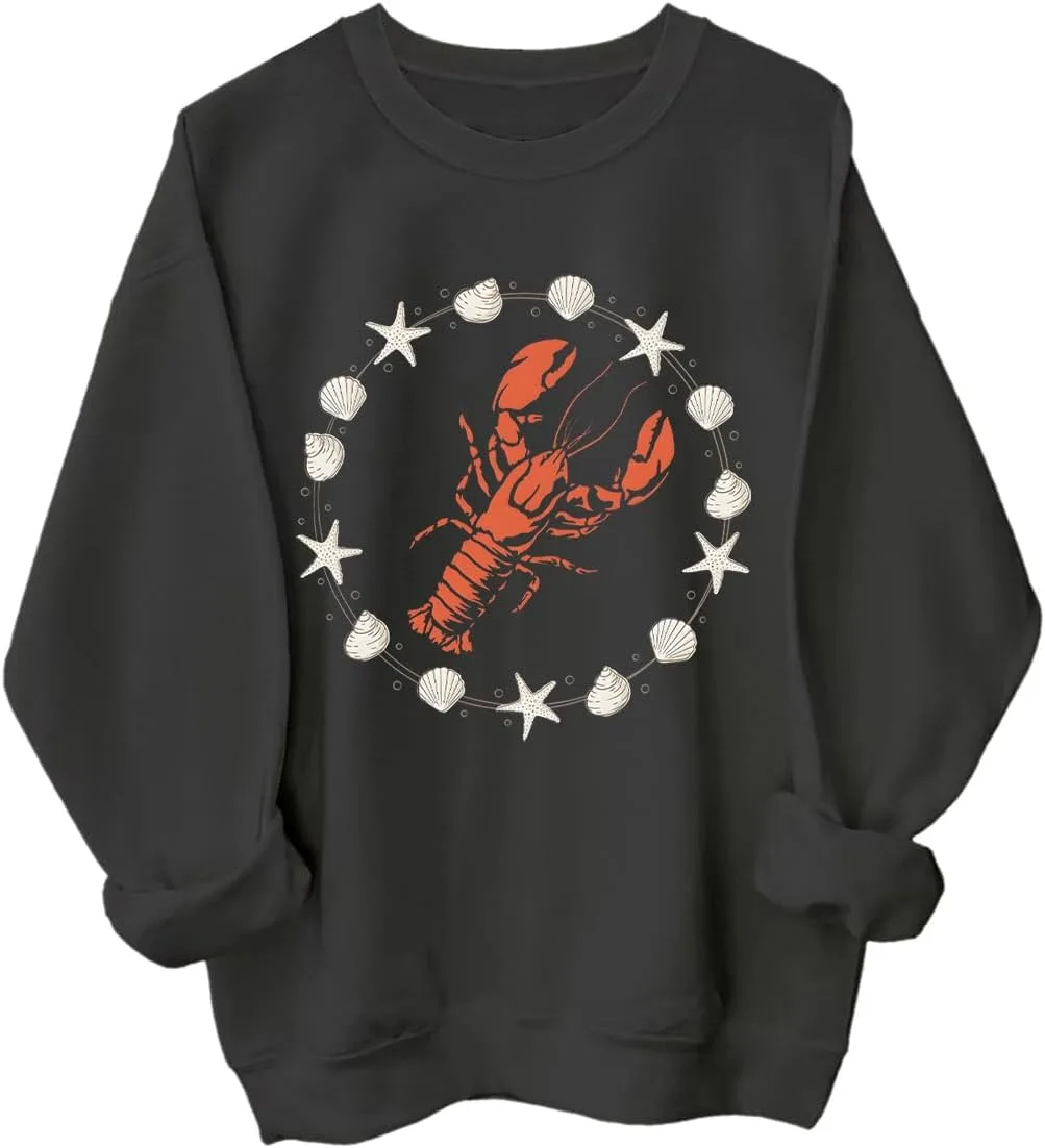 

Лонгслив с капюшоном Lobster