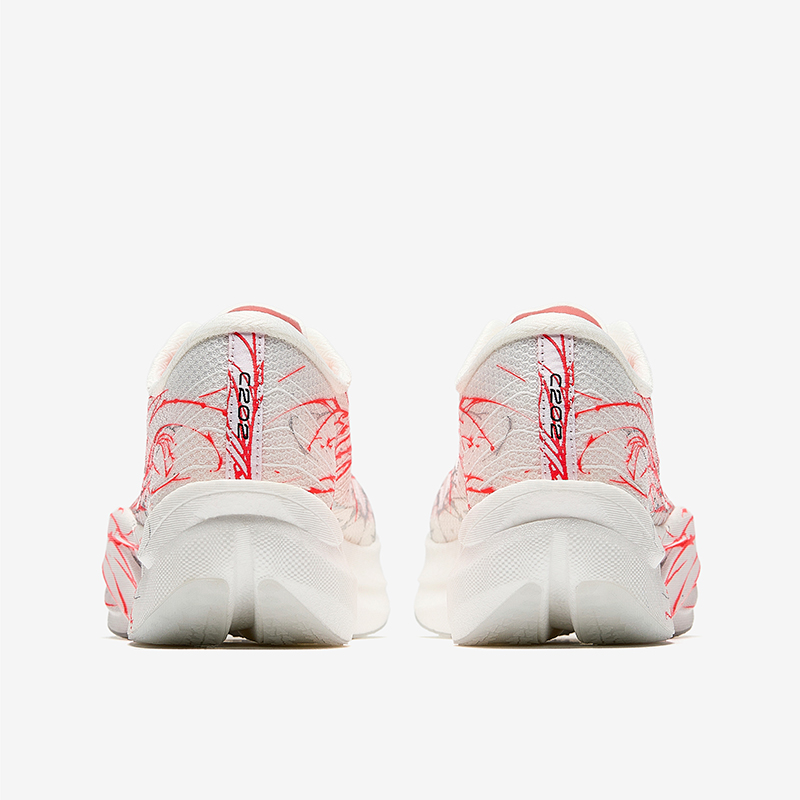 Кроссовки для бега с низким верхом, противоскользящие, износостойкие, для детей и подростков Antakids, белый/красный/серебряный — фото 4