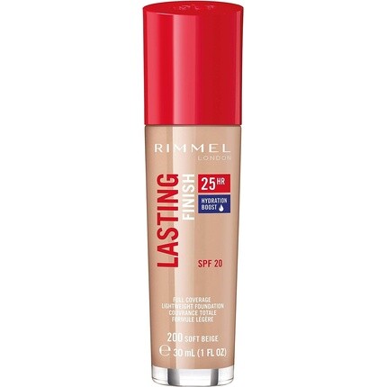 

Rimmel Lasting Finish 200 Тональный крем Soft Beige 30 мл