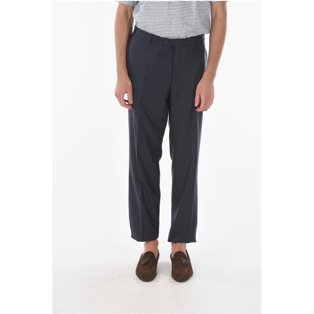 

Брюки LEADER из натуральной шерсти и шелка Corneliani, Blue