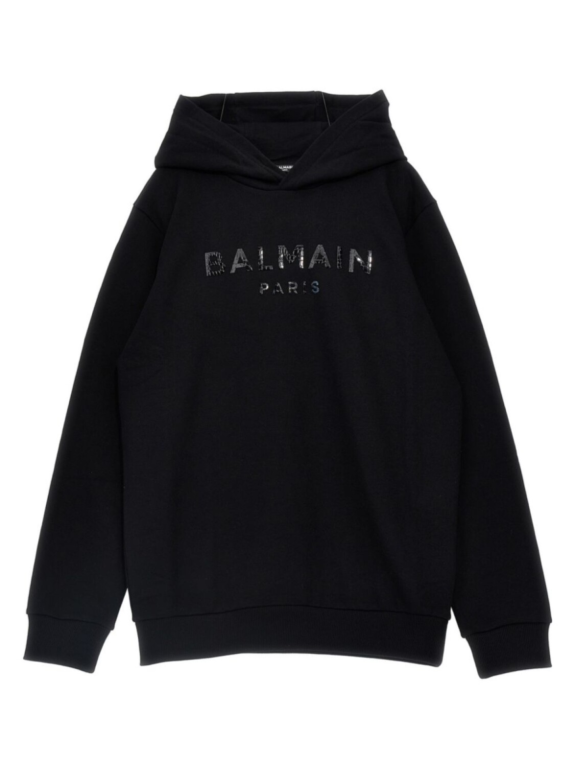 

Худи с логотипом Balmain Kids, черный