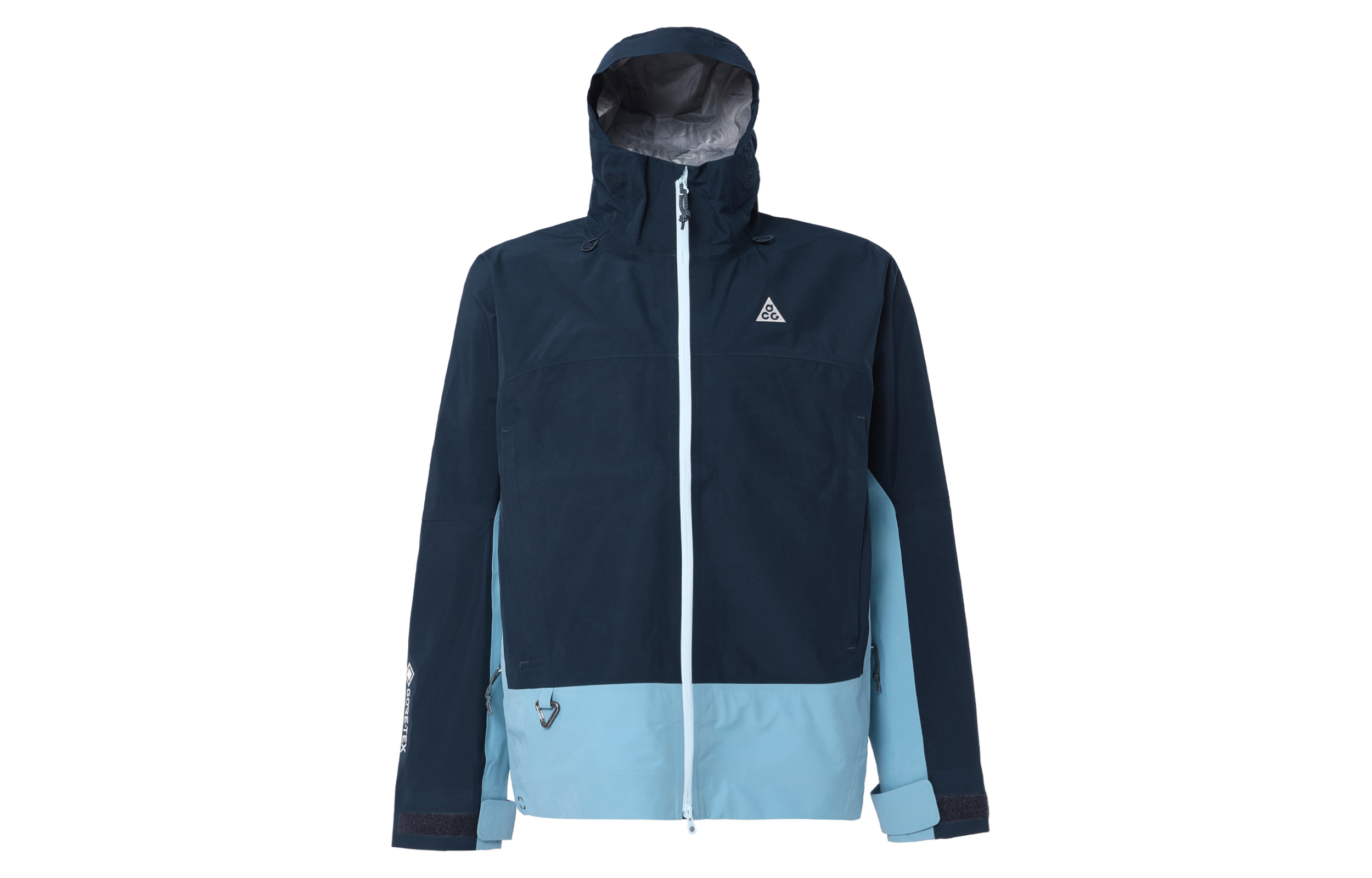 

Nike Водонепроницаемая ветрозащитная дышащая куртка-ветровка ACG STORM-FIT унисекс, цвет "армейский арсенал", темно-синий