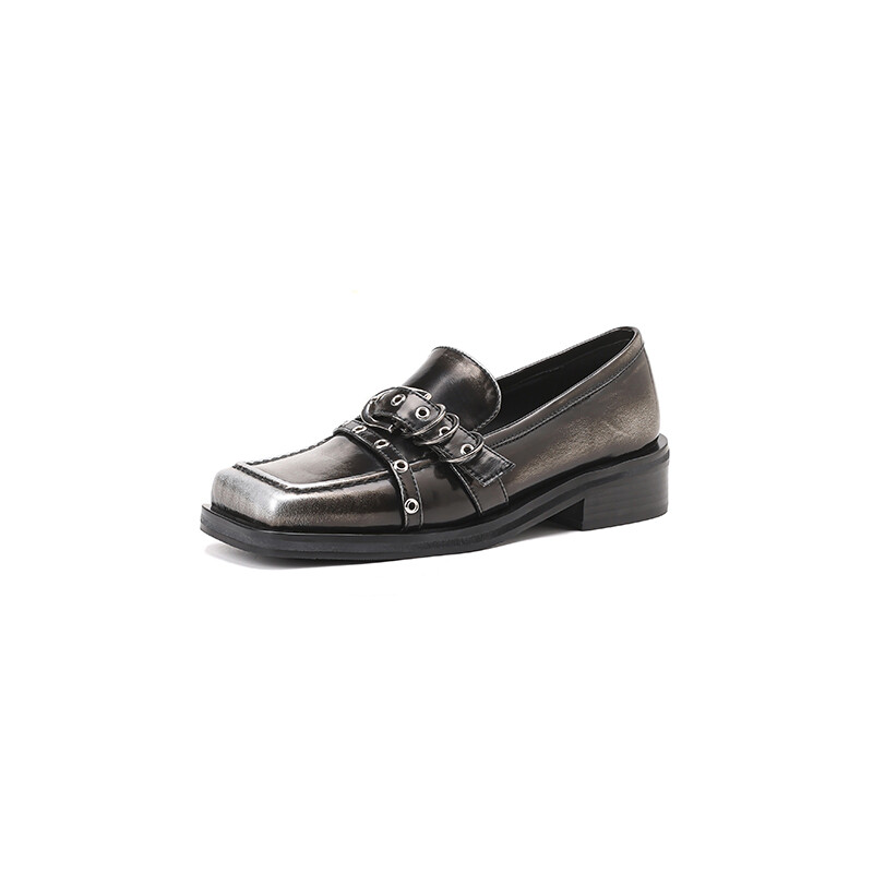 

Лоферы женские Bai Shiting, цвет Silver Gray