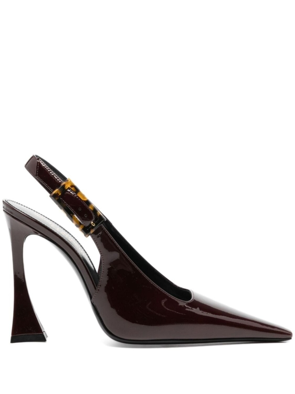 

Saint Laurent туфли Stone Sevilla 110, нейтральный цвет