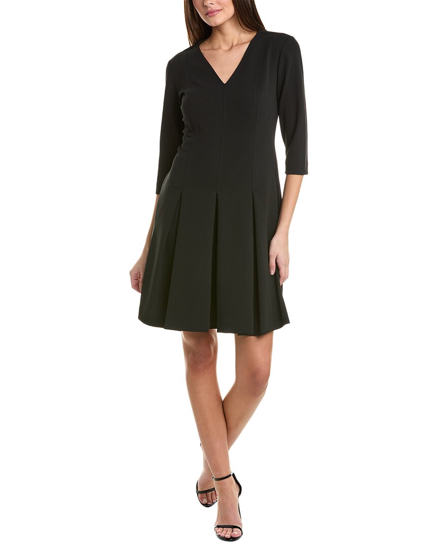 

Платье из трикотажного крепа Natori Sold, черный