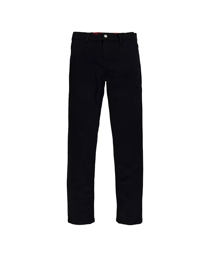 

Брюки чинос Big Boys 502 Regular Taper Fit из хлопкового твила Levi's, черный