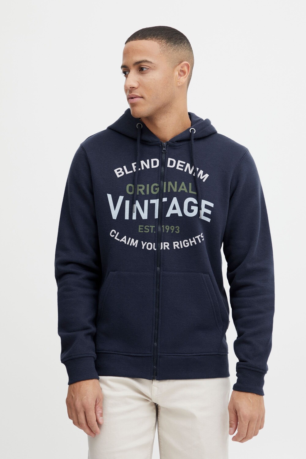 

Толстовка BLEND Kapuzensweatjacke BH 20715054, синий