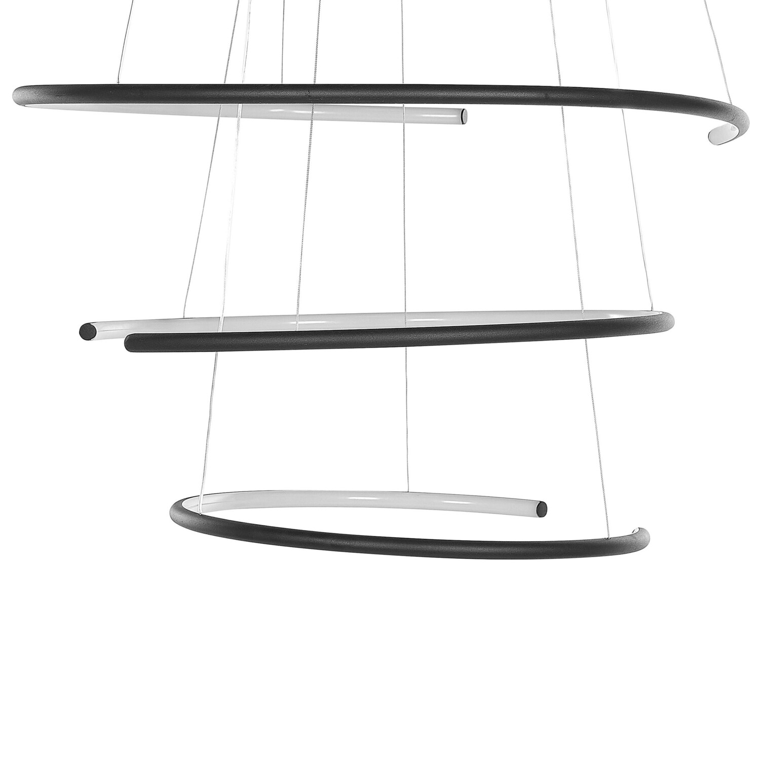 

Подвесной светильник Beliani, 60x60x160 см, черный