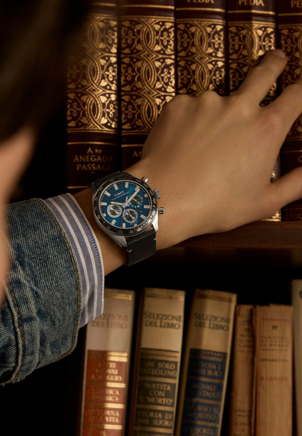 

Часы с хронографом Timex, черный