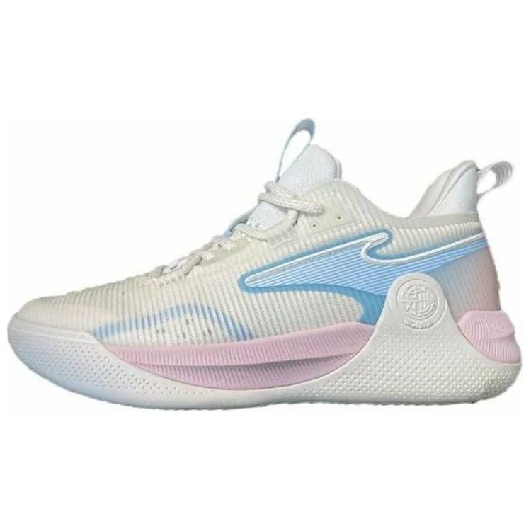 

Баскетбольные кроссовки Basketball Shoes Unisex High-Top White/Blue/Pink Erke