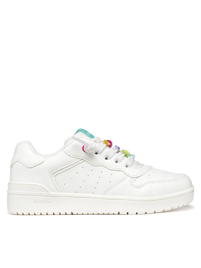 Geox Кроссовки J Washiba Girl J45HXD 000BC C0653 D белые