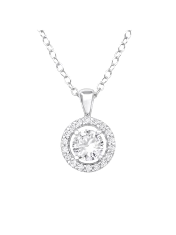 

Alexander York Колье с подвеской ROYALI из белого серебра 925 пробы, 2 части из серебра