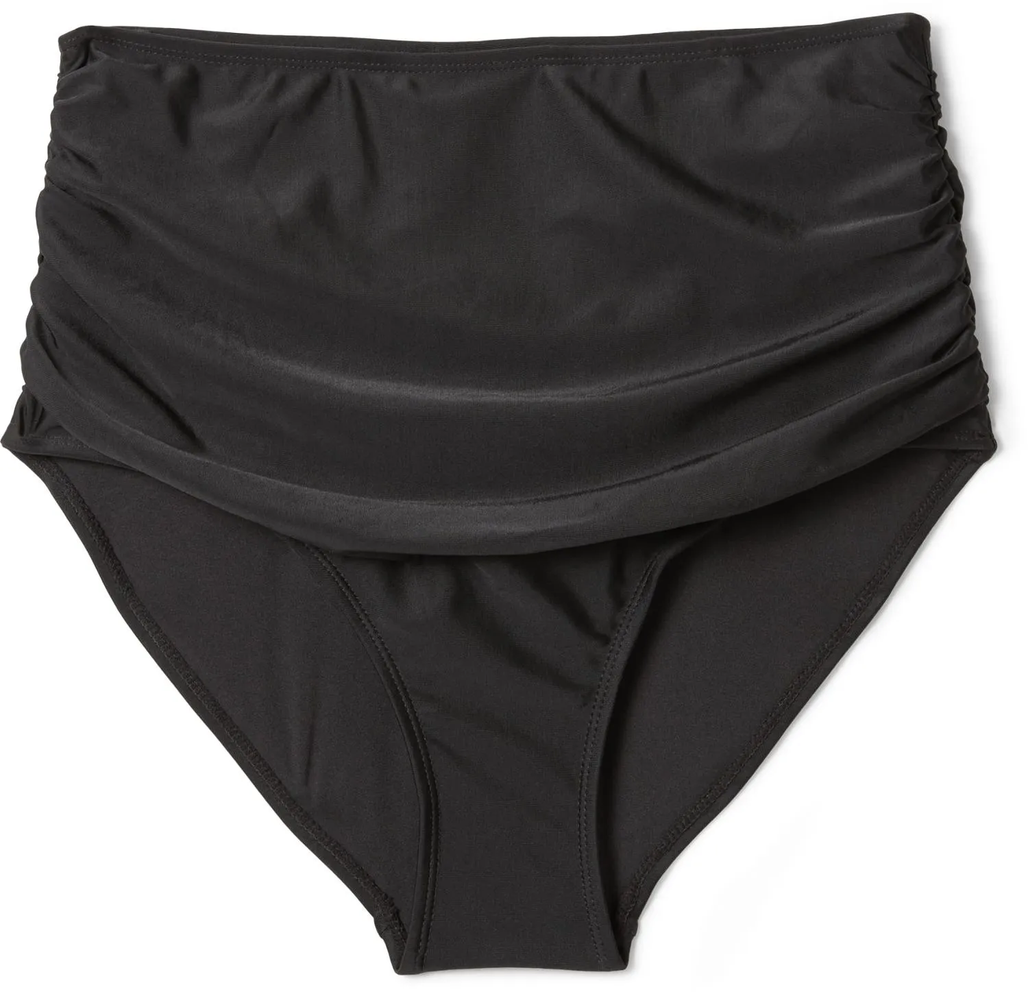 

Рюшированные высокие плавки Nani Swimwear, Black
