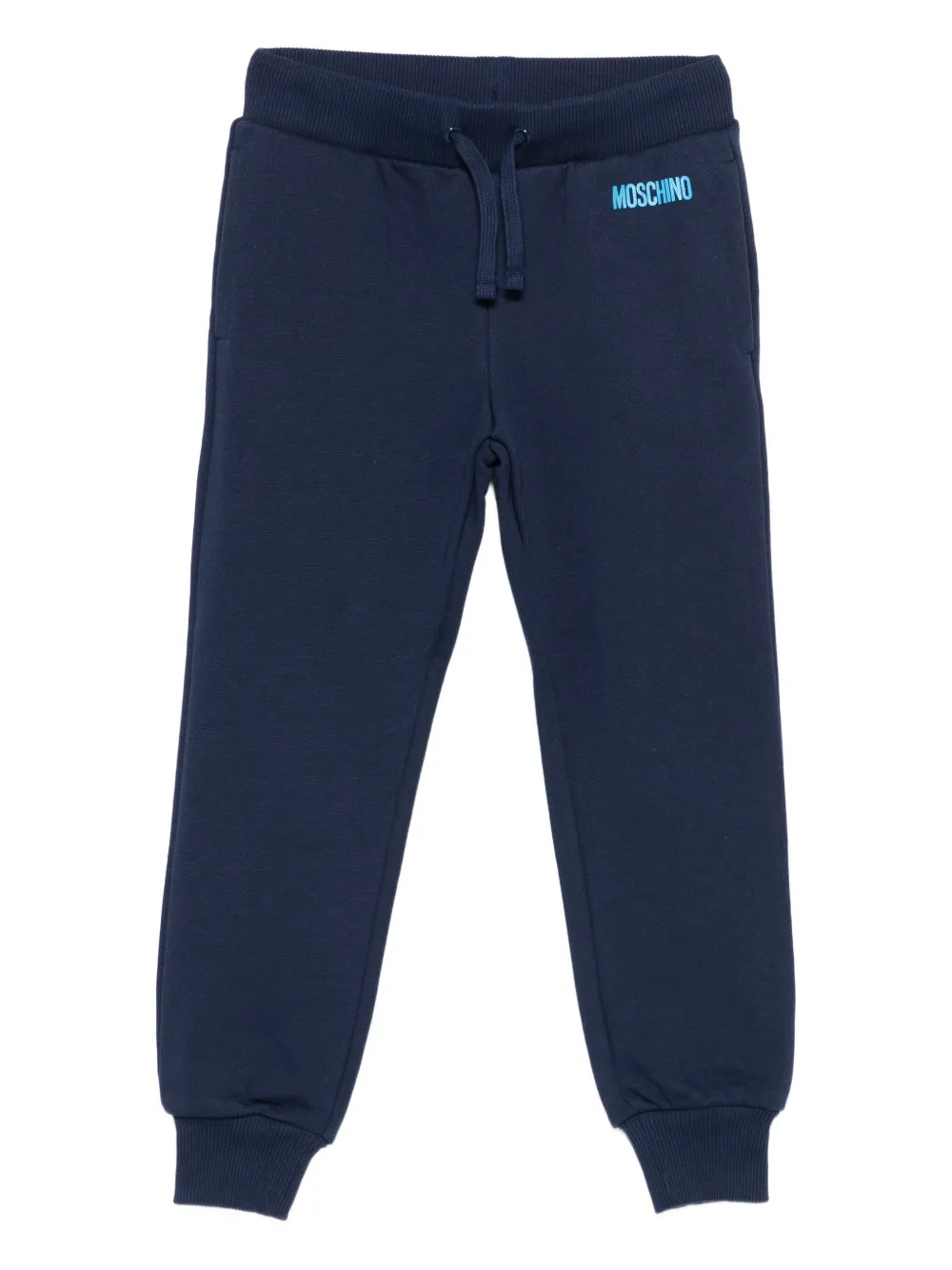

Спортивные брюки с логотипом Moschino Kids, синий