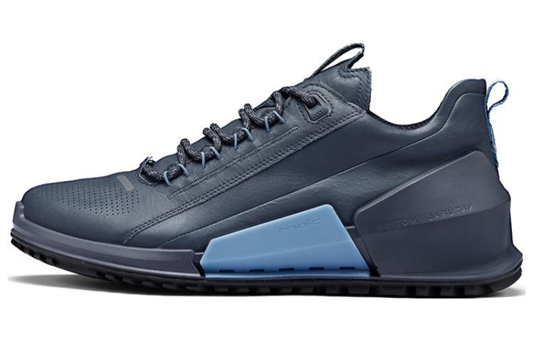 Спортивные повседневные кроссовки Striding 2.0 Series Low-Top мужские сине-серые Ecco — фото 2