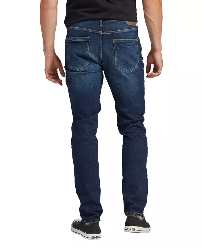 

Мужские джинсы Infinite Fit Athletic Skinny Leg Silver Jeans Co., синий