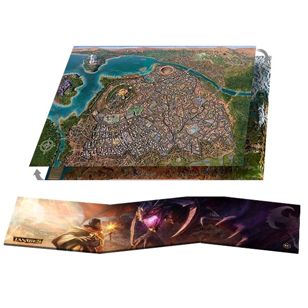 

Ролевая игра Dragori Games Tanares RPG for 5E: Map & GM Screen