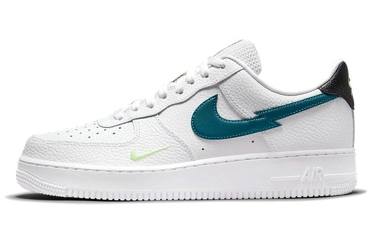 

Nike Air Force 1 Low Split Swoosh Белый аквамарин