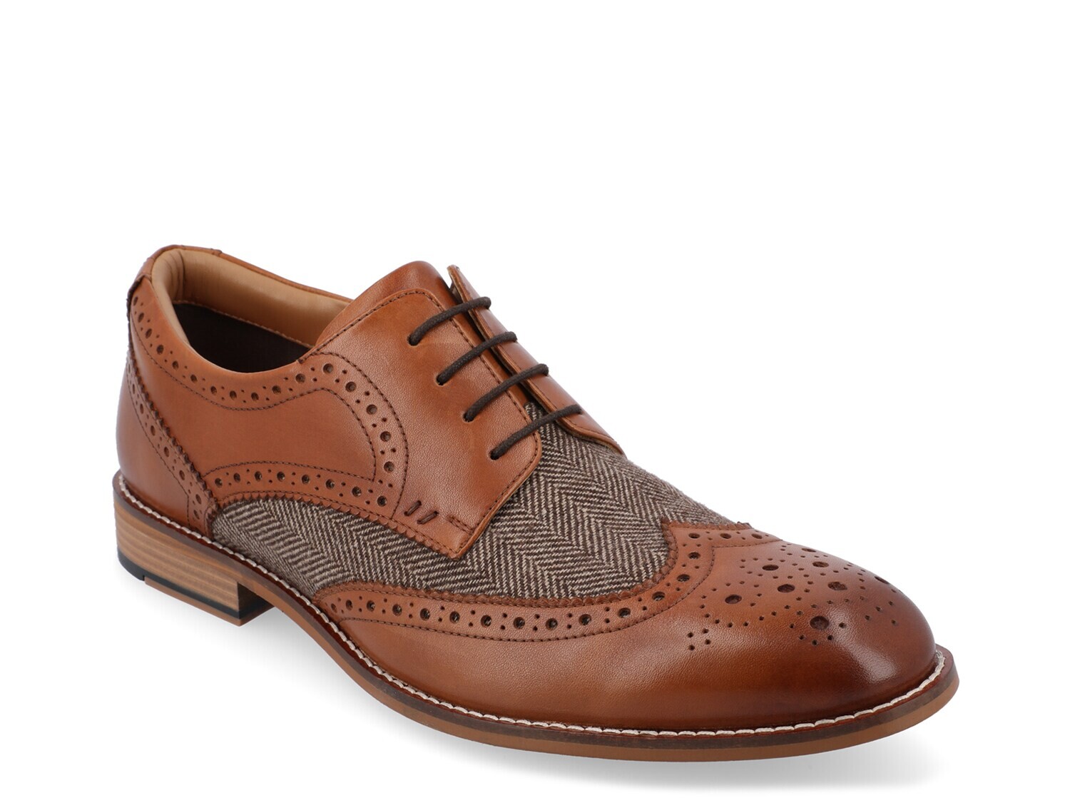 

Туфли-оксфорды Thomas & Vine Filmore Wingtip, коричневый