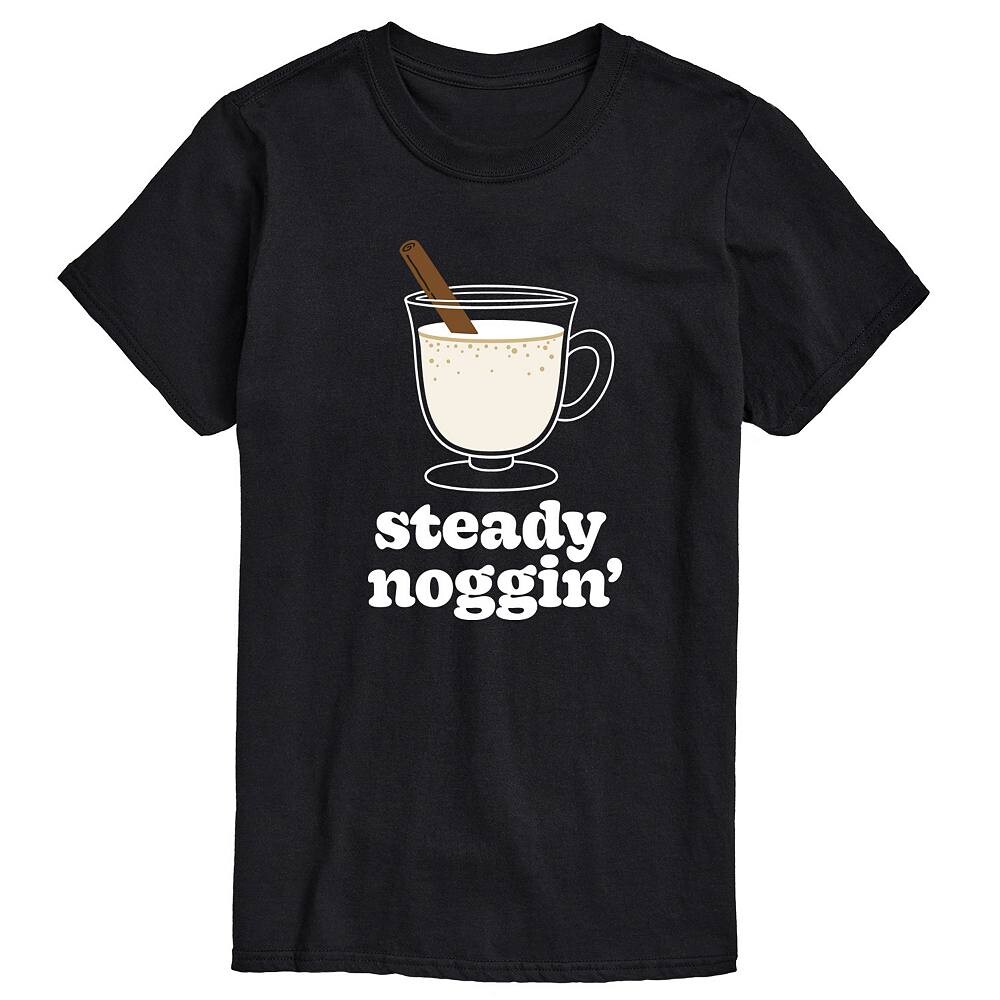 

Мужская футболка с рисунком Steady Noggin' Licensed Character, черный