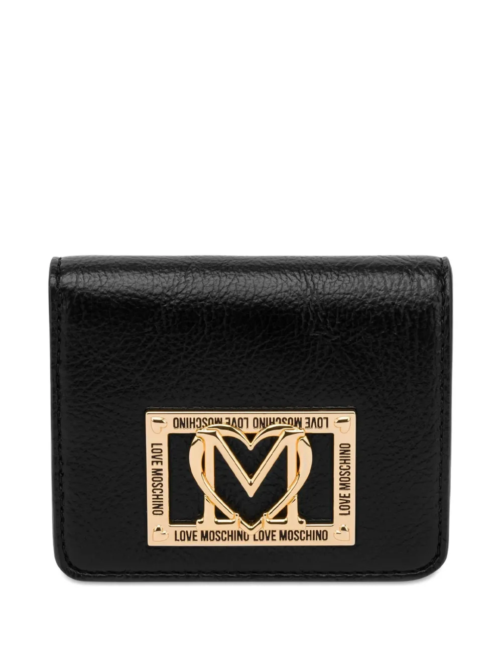 

Кошелек с логотипом Love Moschino, черный