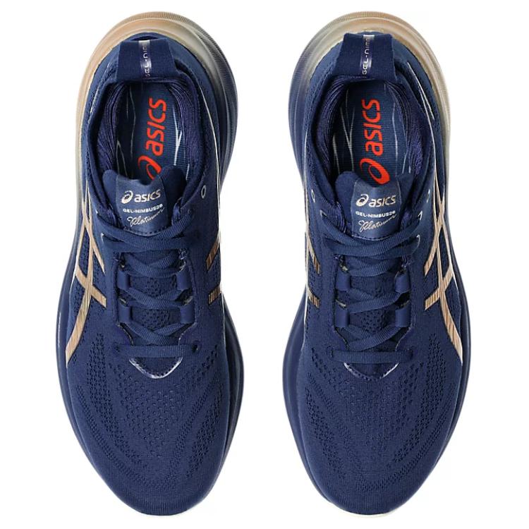 Кроссовки Asics Gel-Nimbus 26 Platinum Blue Expanse — фото 4