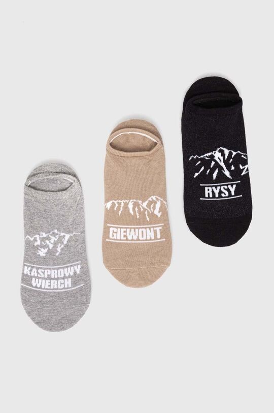 

3 пары хлопковых носков Medicine, мультиколор