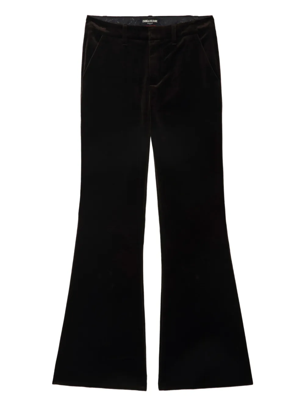 

Бархатные брюки Zadig&Voltaire, коричневый