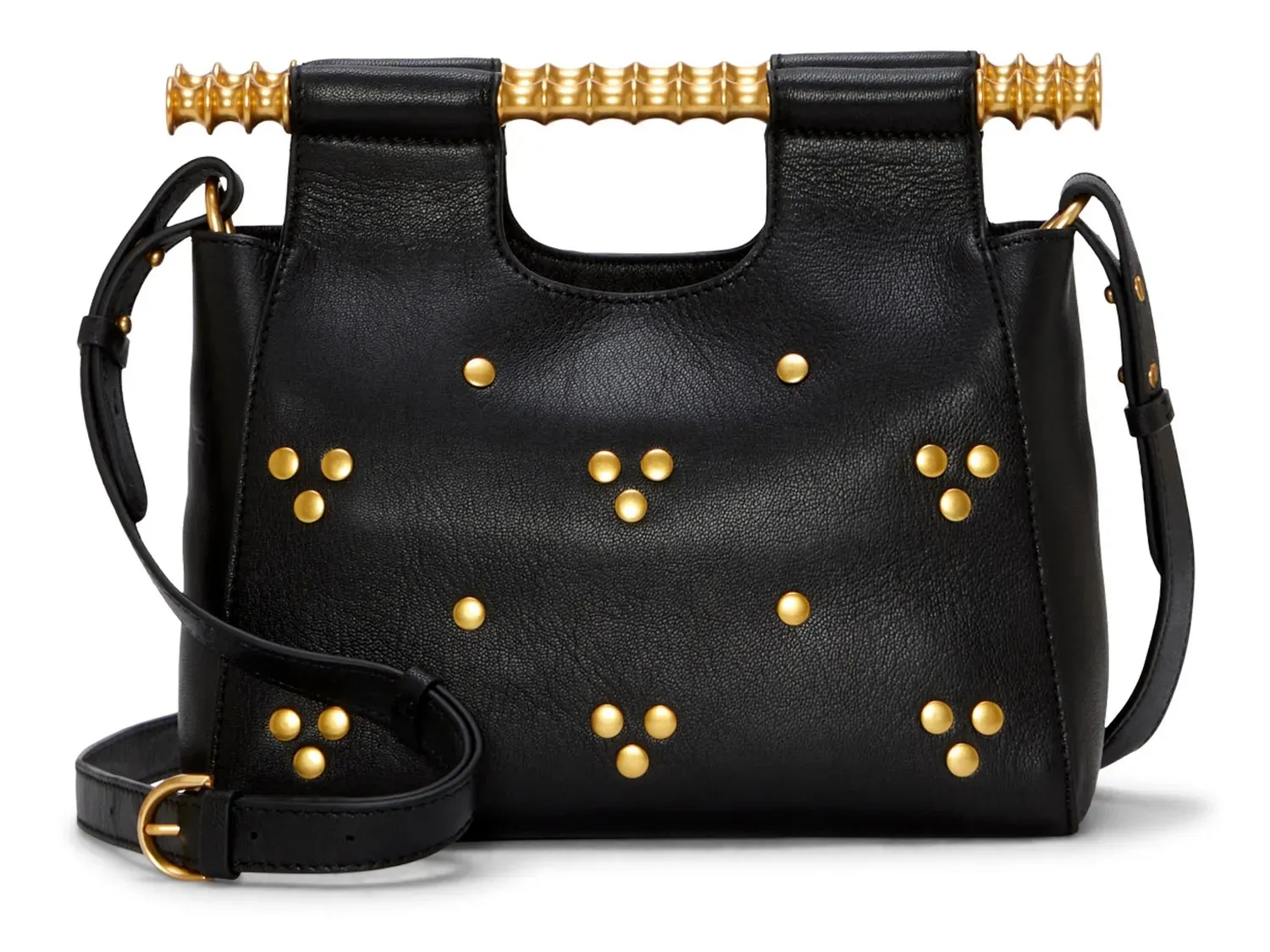 

Кожаная сумка через плечо Vince Camuto Noemy, черная, Черный, Кожаная сумка через плечо Vince Camuto Noemy, черная