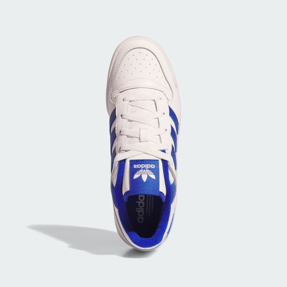 Кроссовки Adidas FORUM LOW CL, цвет White/Team Royal Blue/White — фото 2