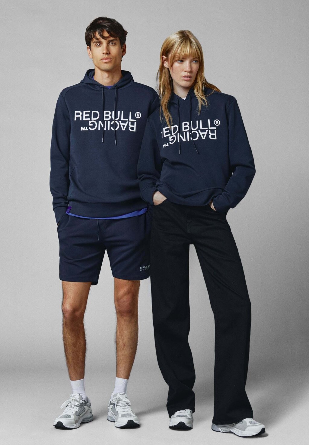 

Толстовка REFLECT LOGO GRAPHIC Red Bull Racing x Pepe Jeans, темно-синий