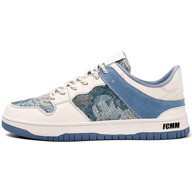 

Нескользящие износостойкие низкие мужские кроссовки FCMM, Beige Green