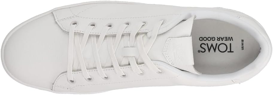 Мужские кроссовки TOMS Trvl Lite Low на шнуровке, белый — фото 4
