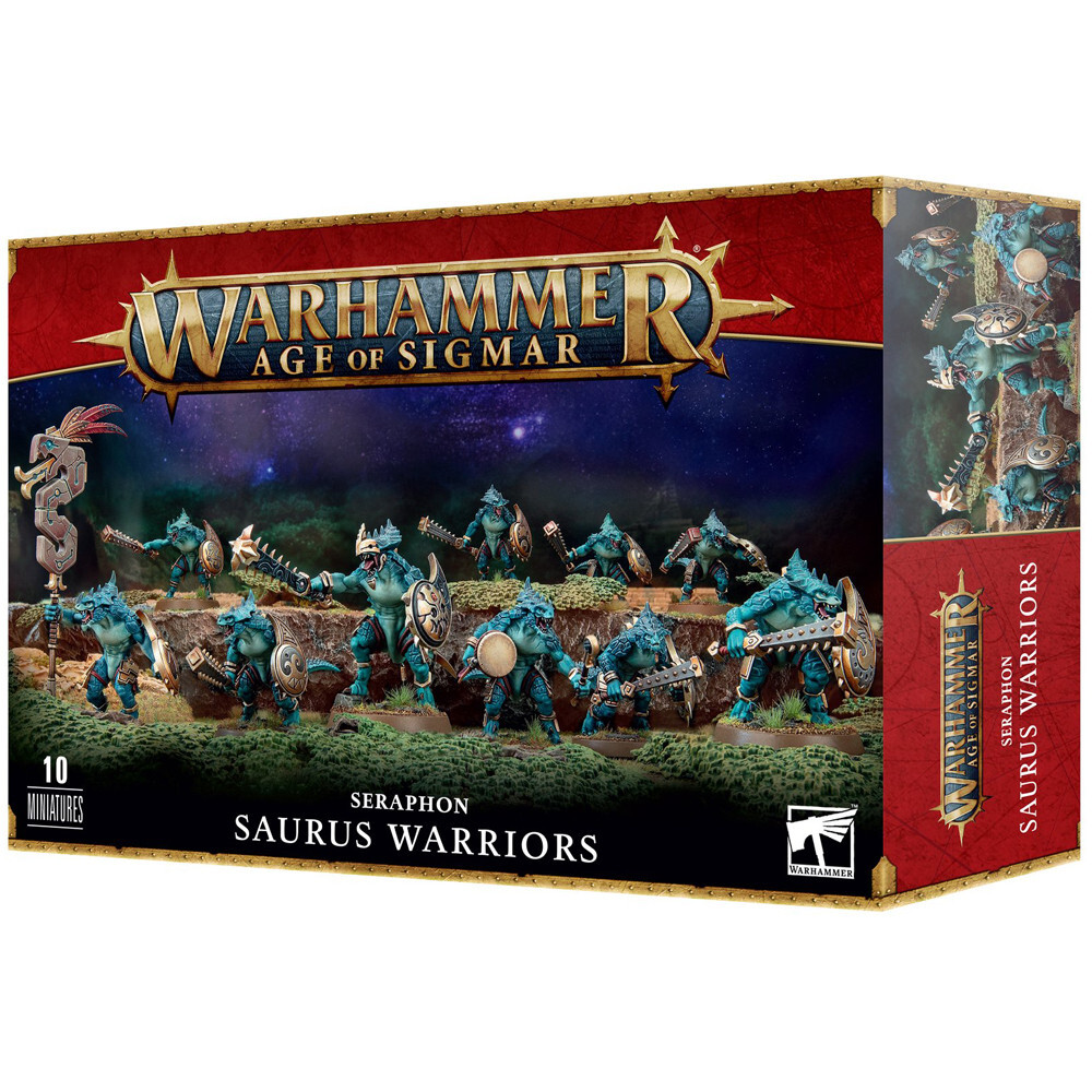 

Миниатюра Games Workshop Warhammer Age of Sigmar: Seraphon - Saurus Warriors