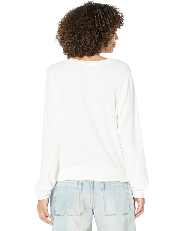 

Толстовка Wildfox Cosmic Babe Brushed Hacci Jersey Sweatshirt, цвет Vanilla