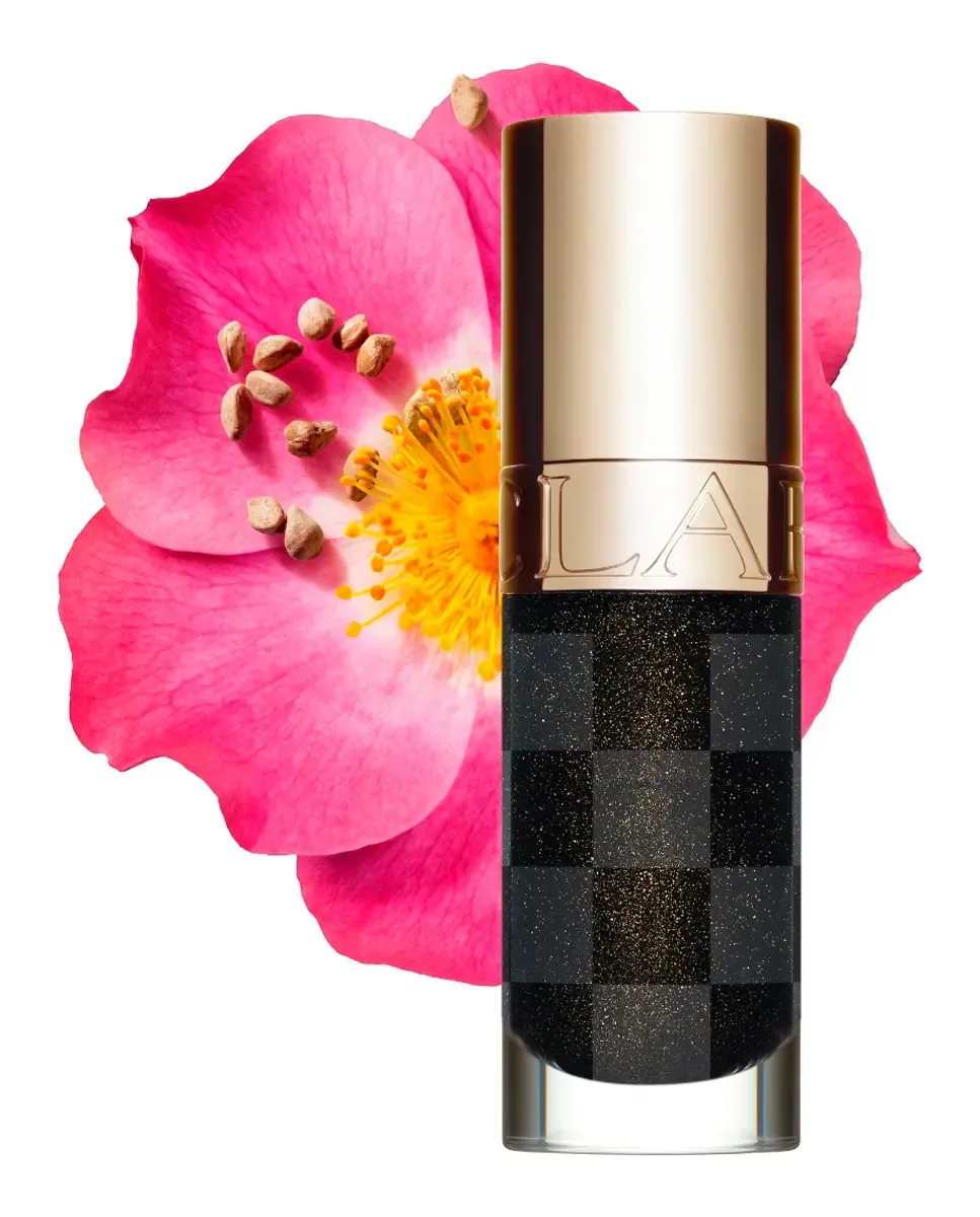 Бальзам для губ Lip Comfort Oil 7 мл Clarins, Black — фото 4