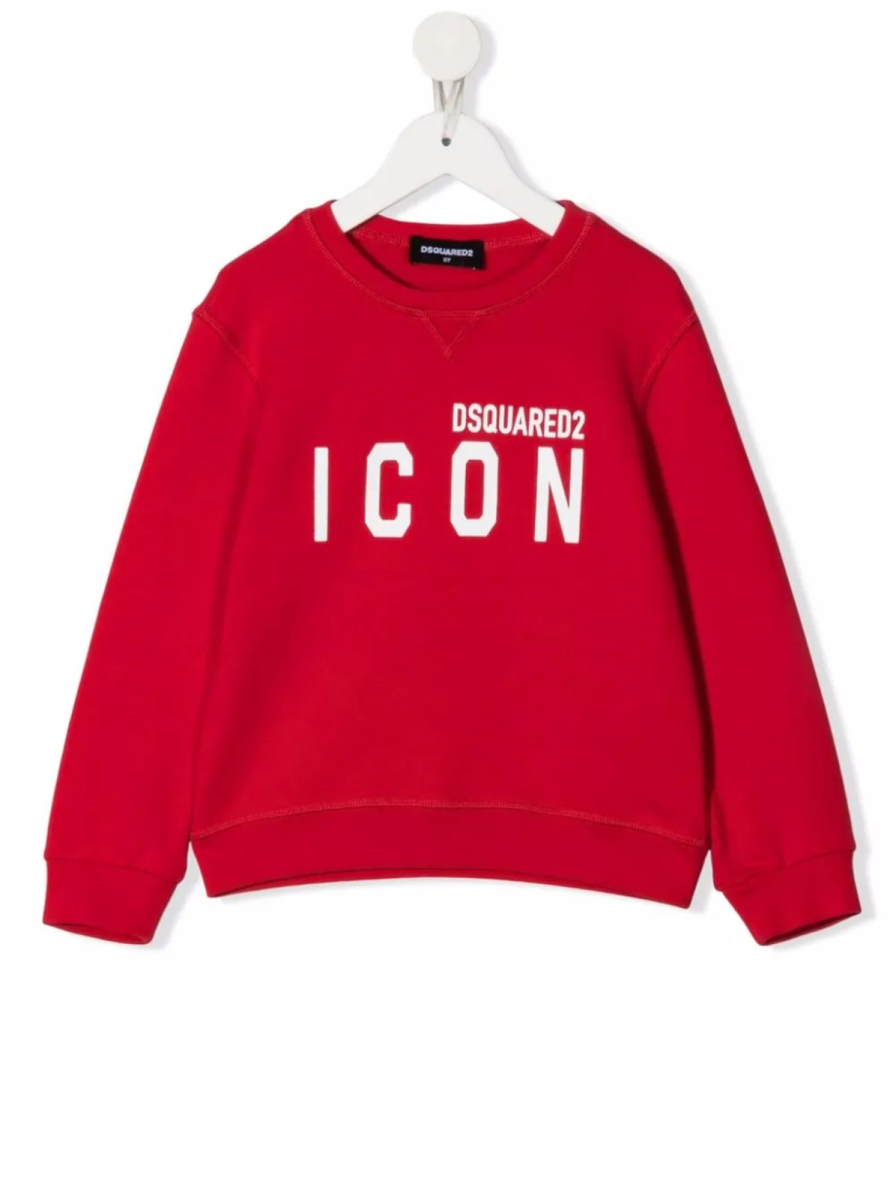 

DSQUARED2 KIDS толстовка с принтом Icon, красный