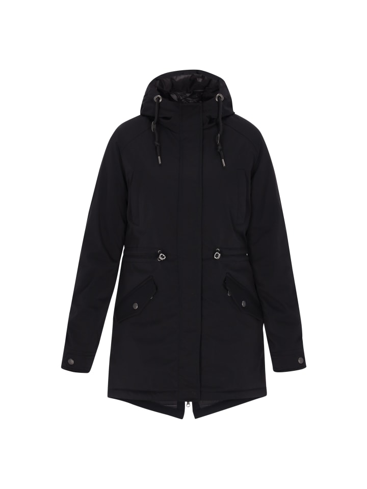 

DreiMaster Женская парка черного цвета