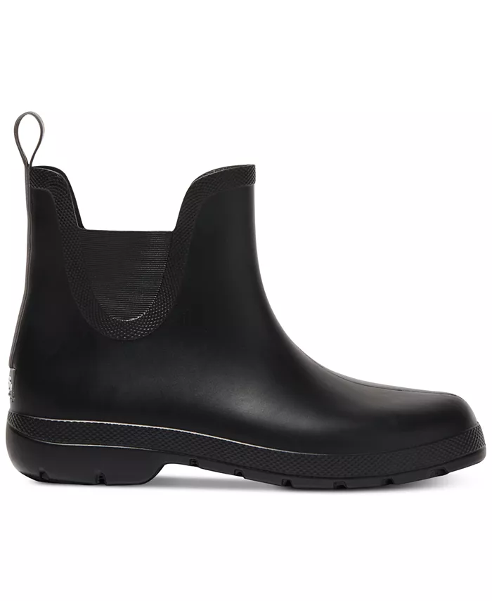Женские демисезонные резиновые полусапоги Chelsea Ankle Rain Boots Everywear Totes, черный — фото 2