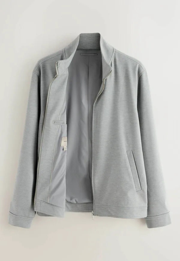Куртка-Рубашка средней длительности стандартного кроя Next, Light Grey — фото 4