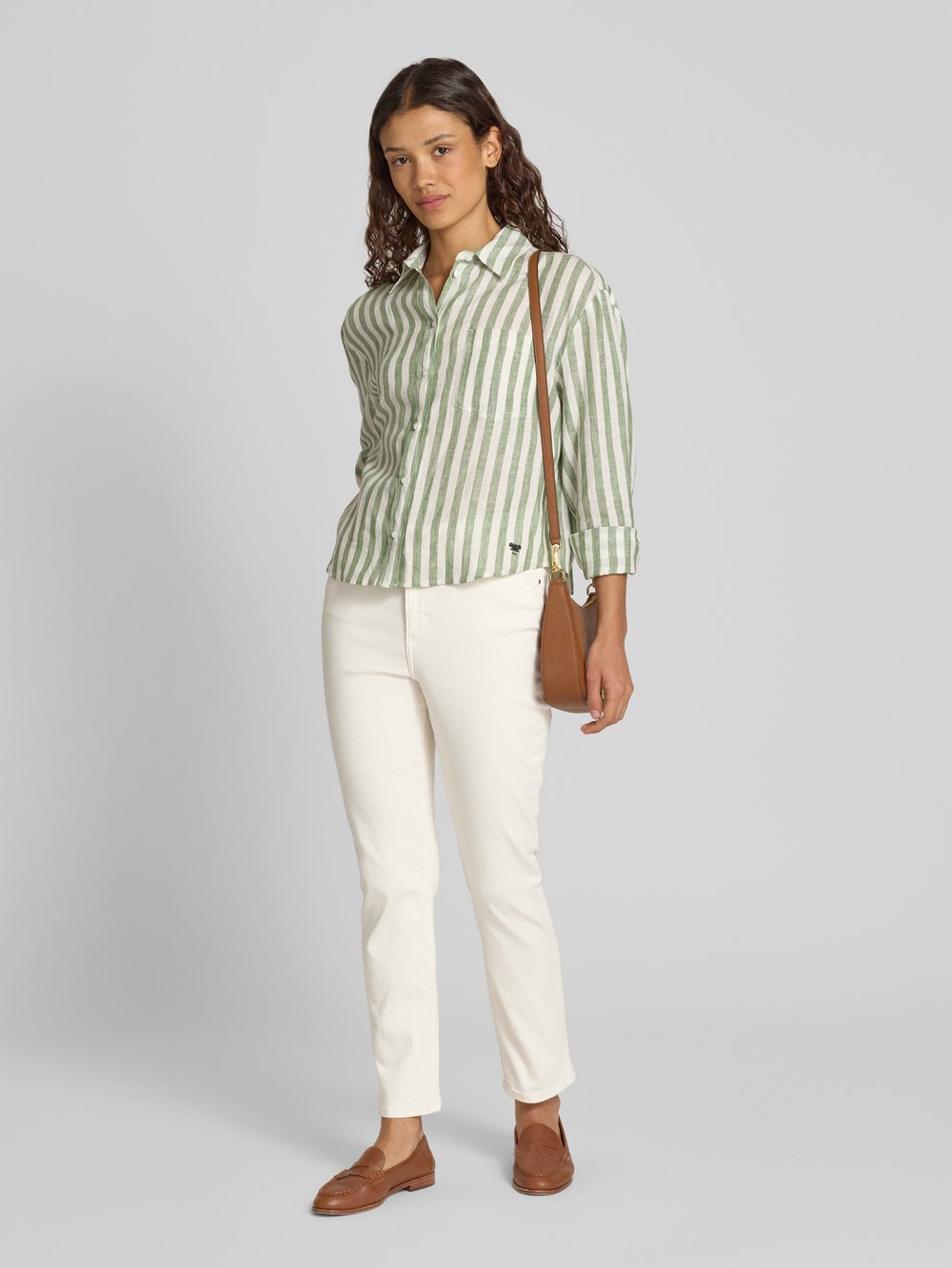 

Джинсы Slim fit укороченного покроя Christian Berg Woman, белый