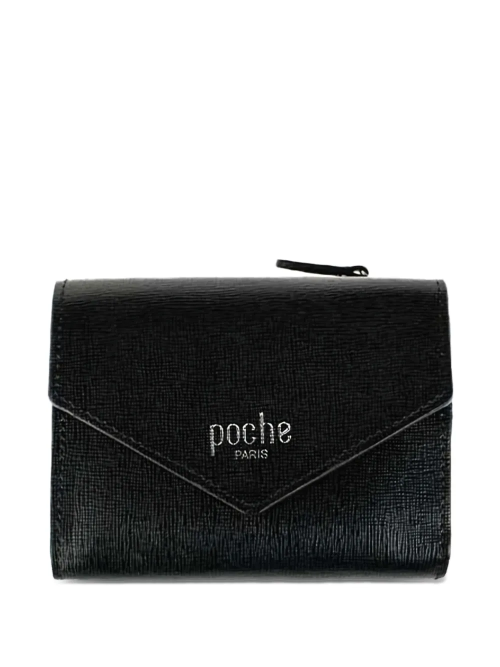 

Кошелек с логотипом Poche Paris, черный