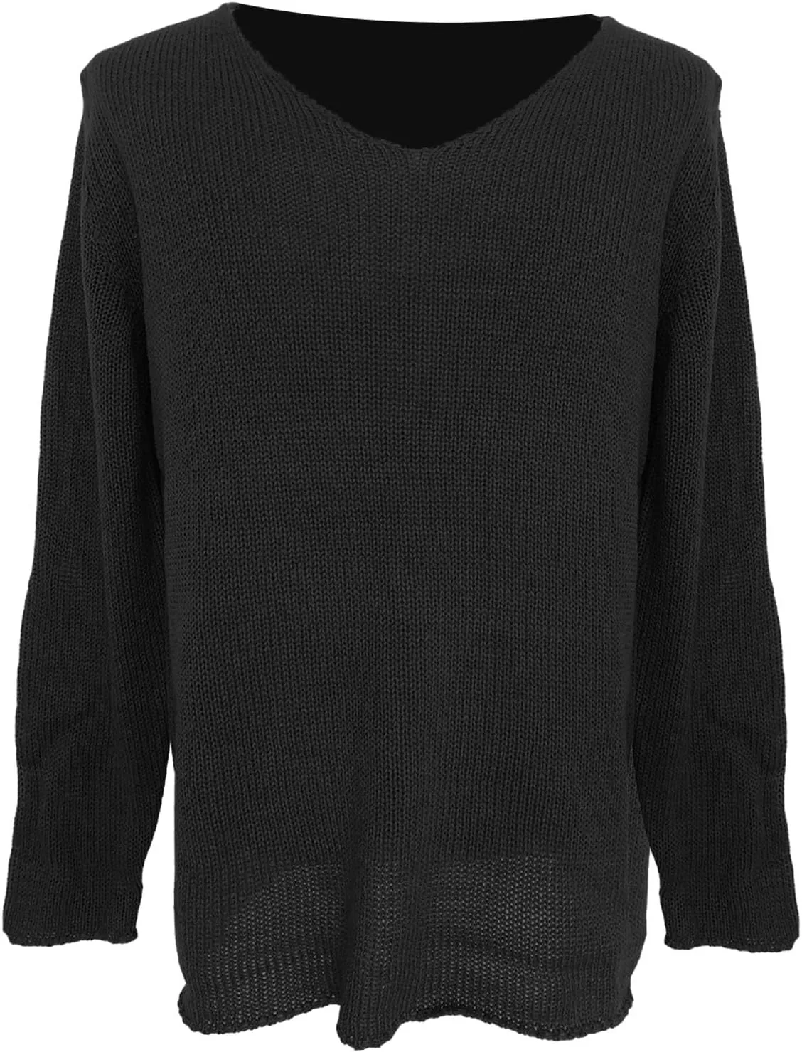Мужской свитер с глубоким V-образным вырезом Slim Fit — фото 3