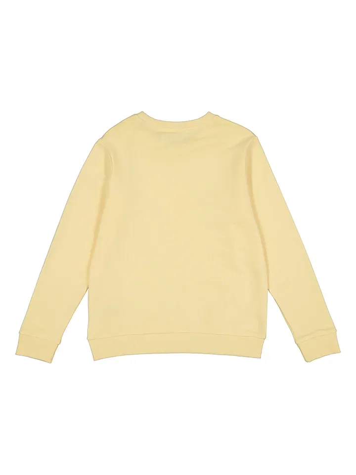 Свитшот с графическим принтом JACK & JONES Junior, желтый — фото 2