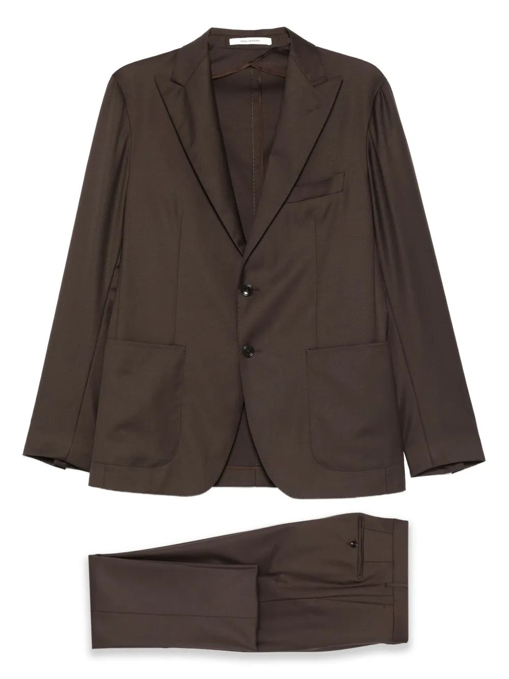 

Костюм с пиджаком на пуговицах Tagliatore, коричневый