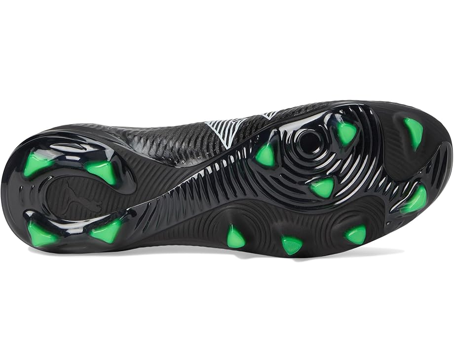 Кроссовки PUMA Future 8 Pro Firm, Artificial Ground Soccer Cleats, цвет Puma Black-Cool Light Gray-Fluo Green — фото 3