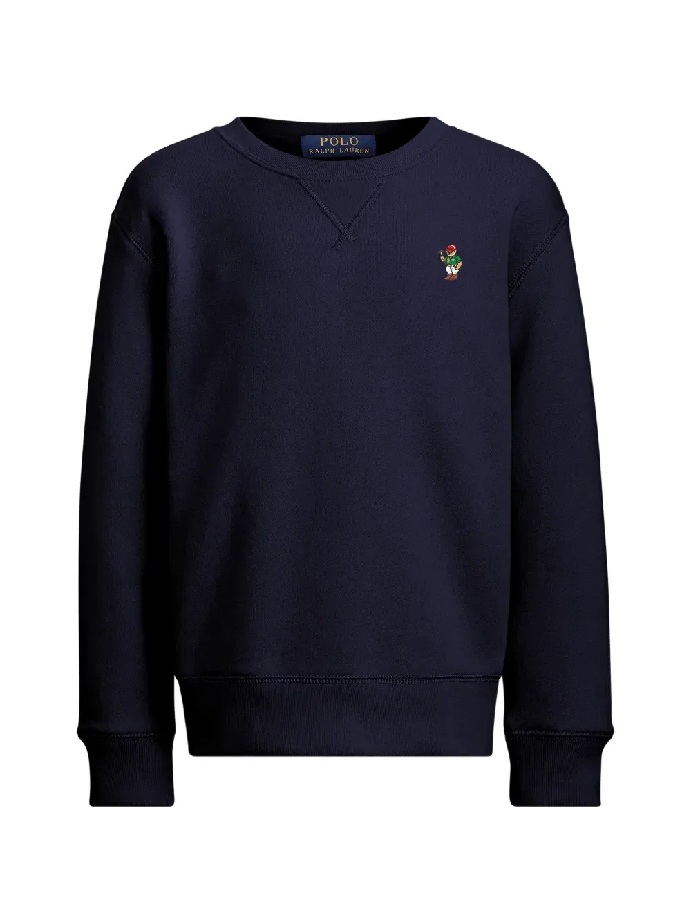 Свитер фактурной вязки Polo Ralph Lauren Kids, синий