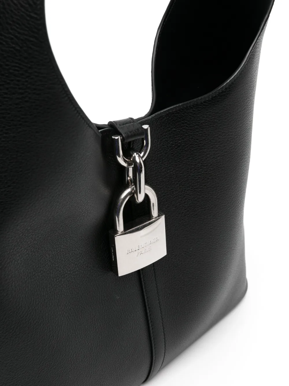 Сумка на плечо Locker среднего размера BALENCIAGA, черный — фото 4